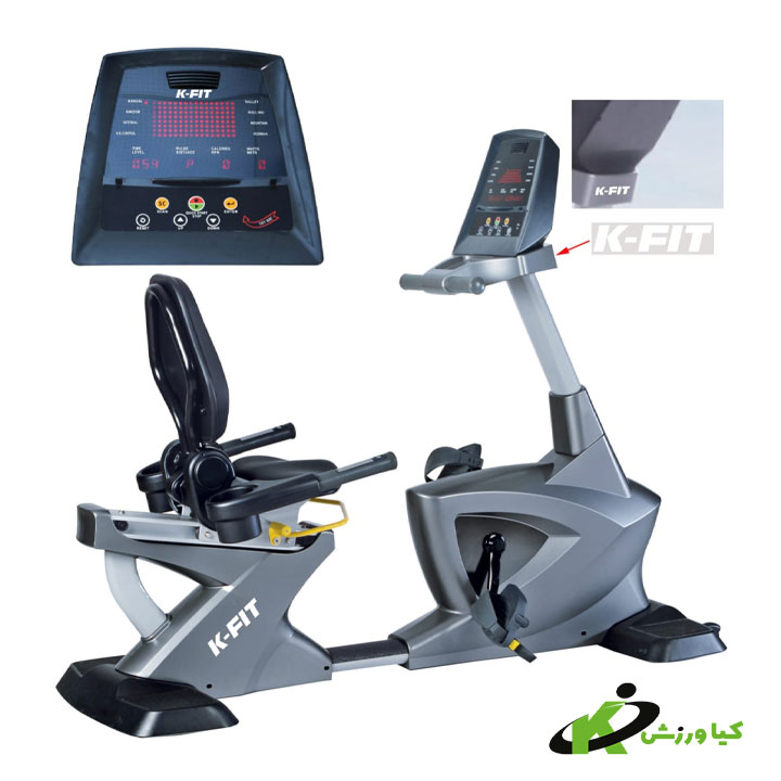 خرید چرخ ثابت پشتی‌دار باشگاهی برند K-FIT مدل 9001RW
