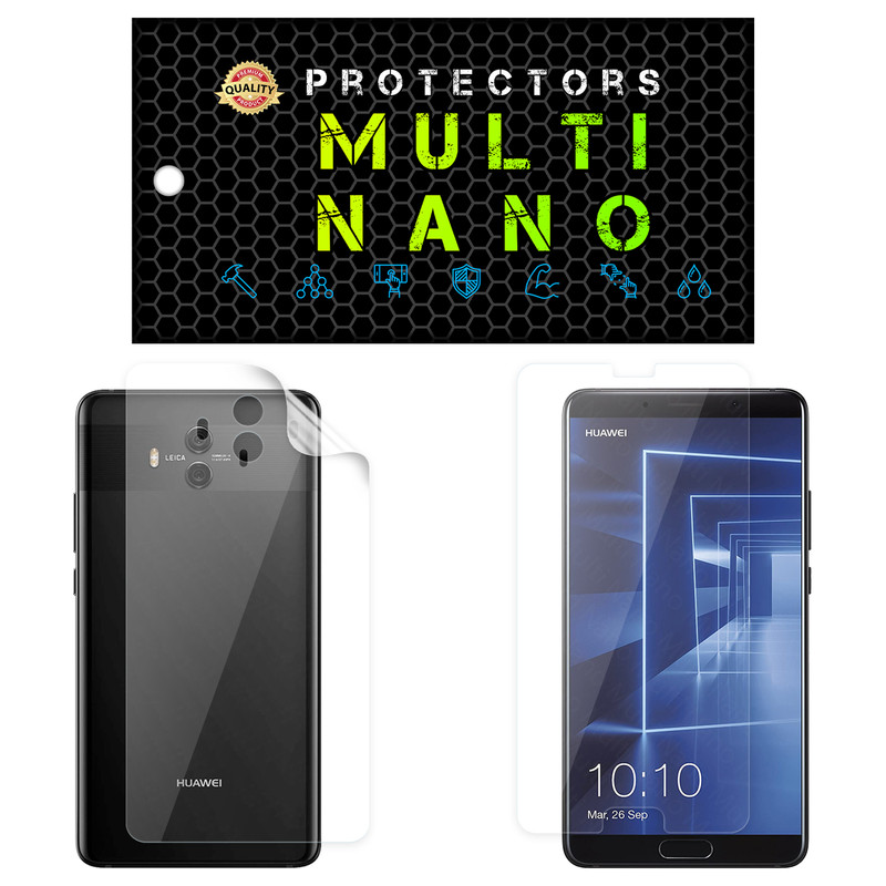 محافظ صفحه نمایش مولتی نانو مدل X-SFT مناسب برای گوشی موبایل هوآوی Mate 10 به همراه محافظ پشت | کالا برتری