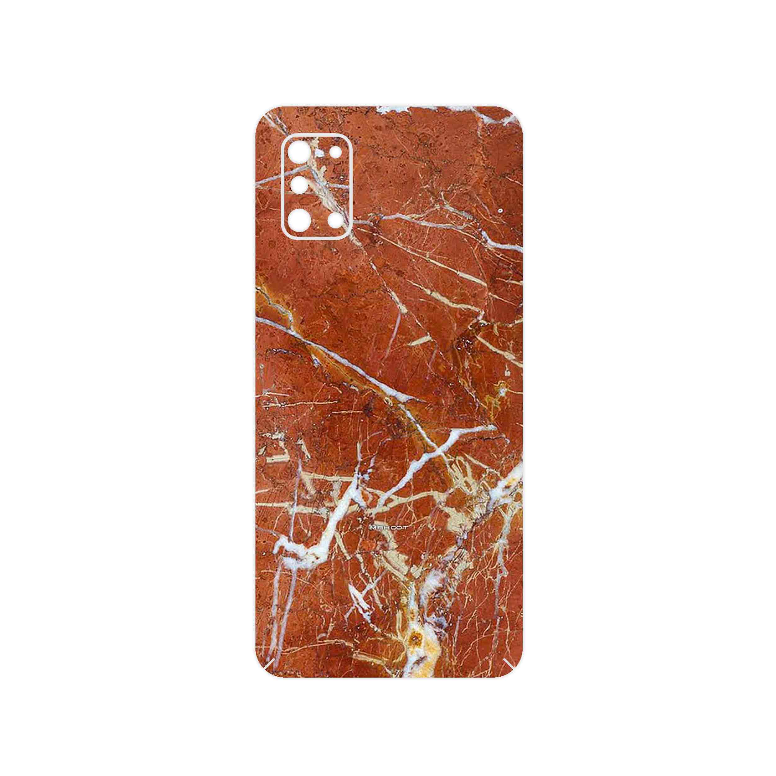 برچسب پوششی ماهوت مدل Red Marble مناسب برای گوشی موبایل سامسونگ Galaxy A31