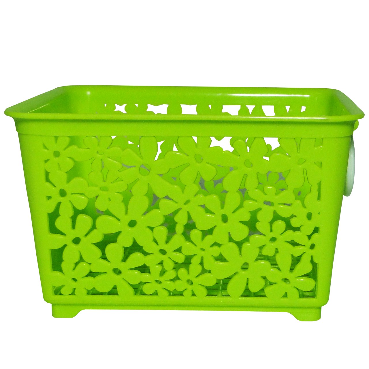 سبد آشپزخانه مدل Green Flower کد 325 سایز کوچک