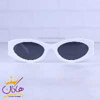 عینک آفتابی میو میو زنانه فریم سفید بیضی LH 054/2