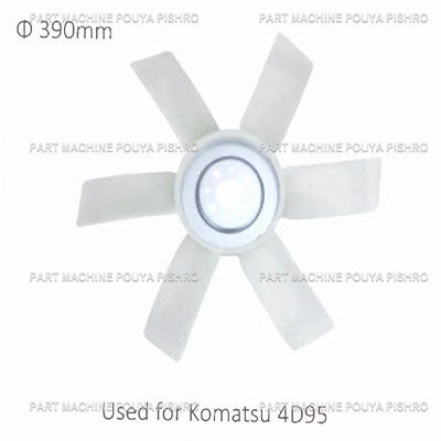 پروانه موتور لیفتراک کوماتسو مدل Komatsu 4D95