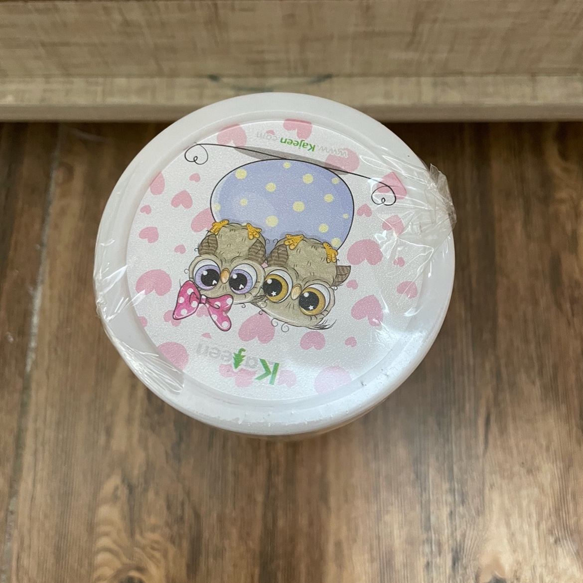 ظرف درب دار سه عددی طرح دار