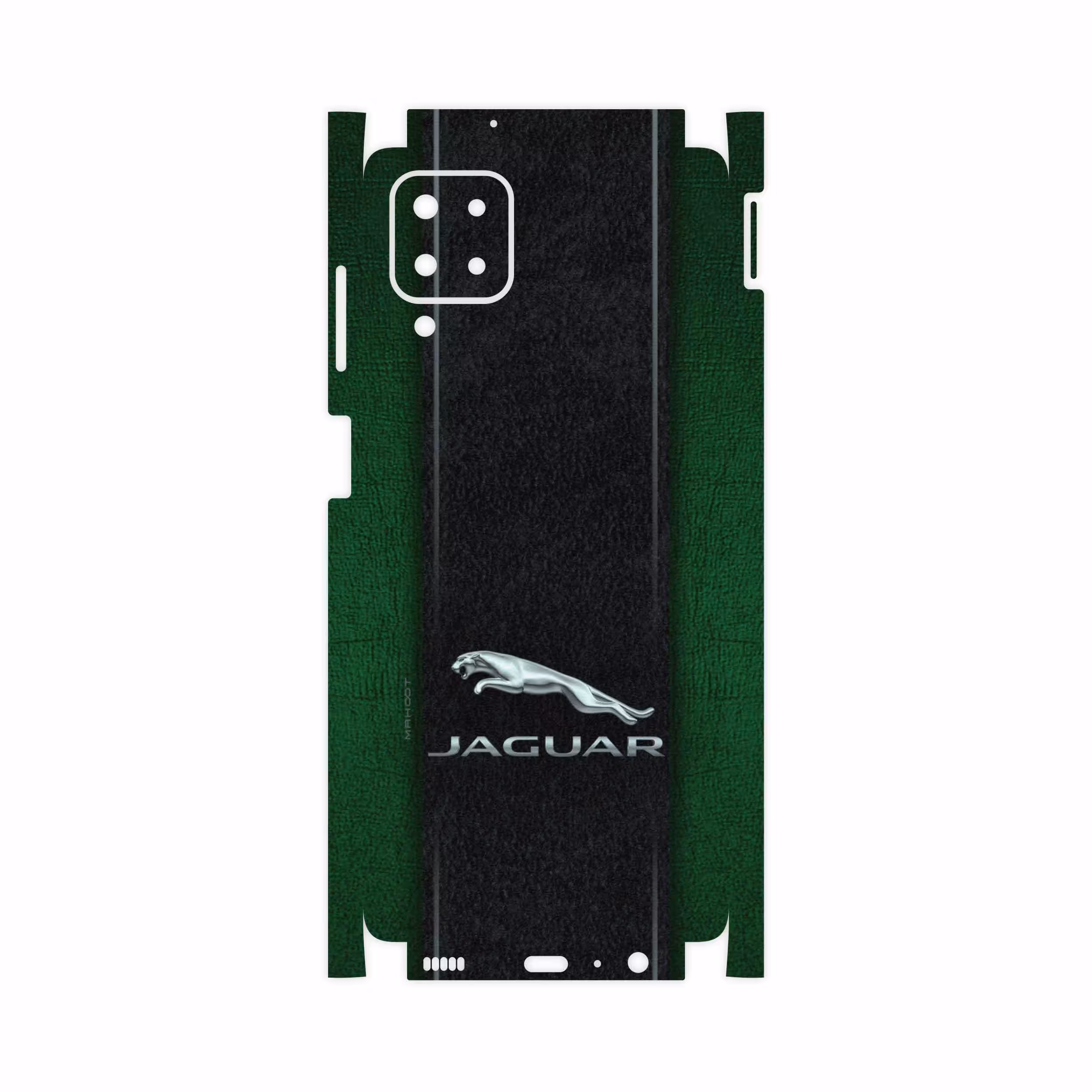 برچسب پوششی ماهوت مدل Jaguar-Cars-FullSkin مناسب برای گوشی موبایل سامسونگ Galaxy M12
