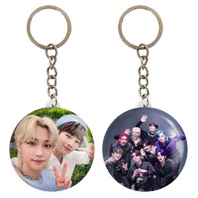 جاکلیدی خندالو مدل آی ان و فلیکس گروه استری کیدز Stary Kids کد 1690016889 مجموعه 2 عددی