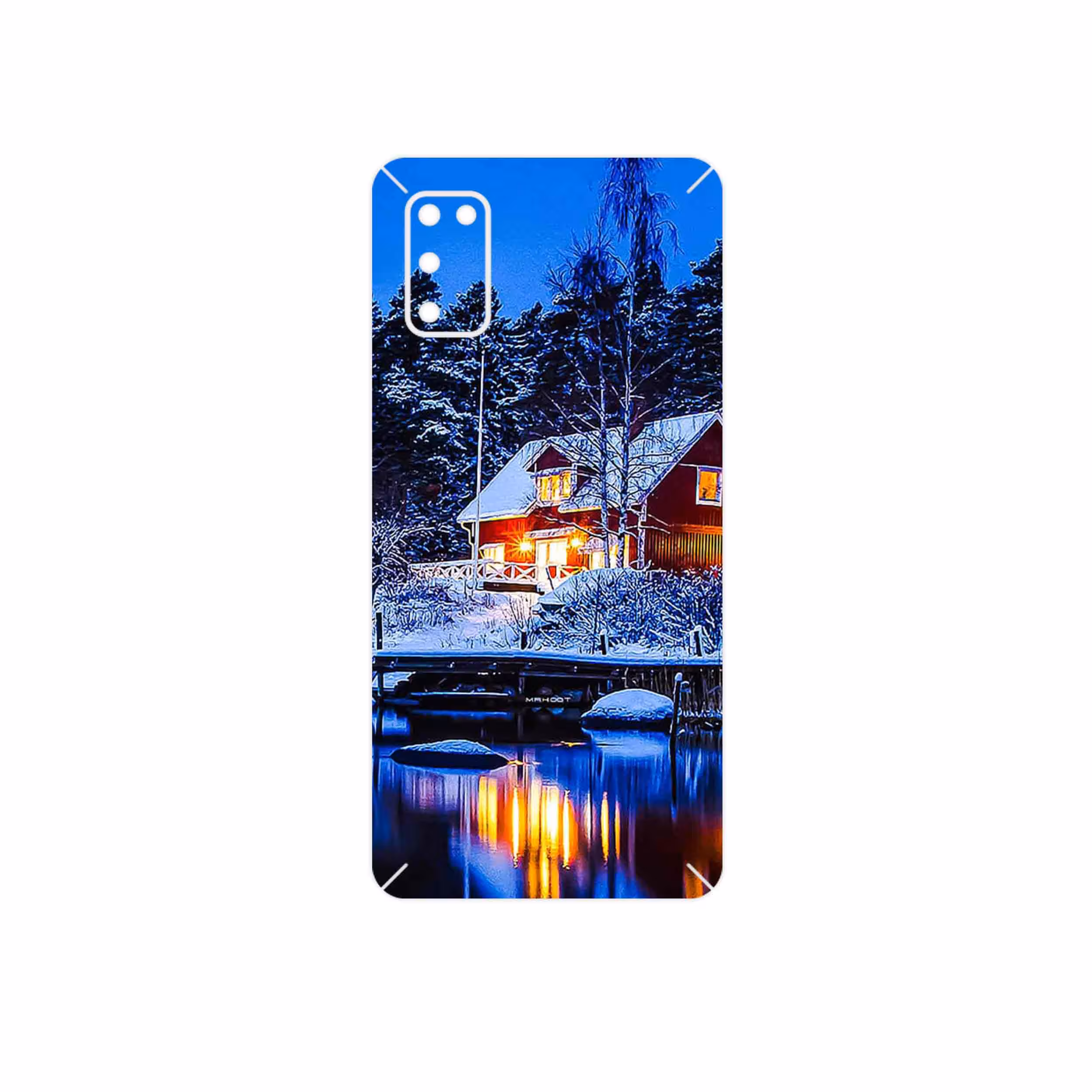 برچسب پوششی ماهوت مدل Winter Season مناسب برای گوشی موبایل سامسونگ Galaxy A41