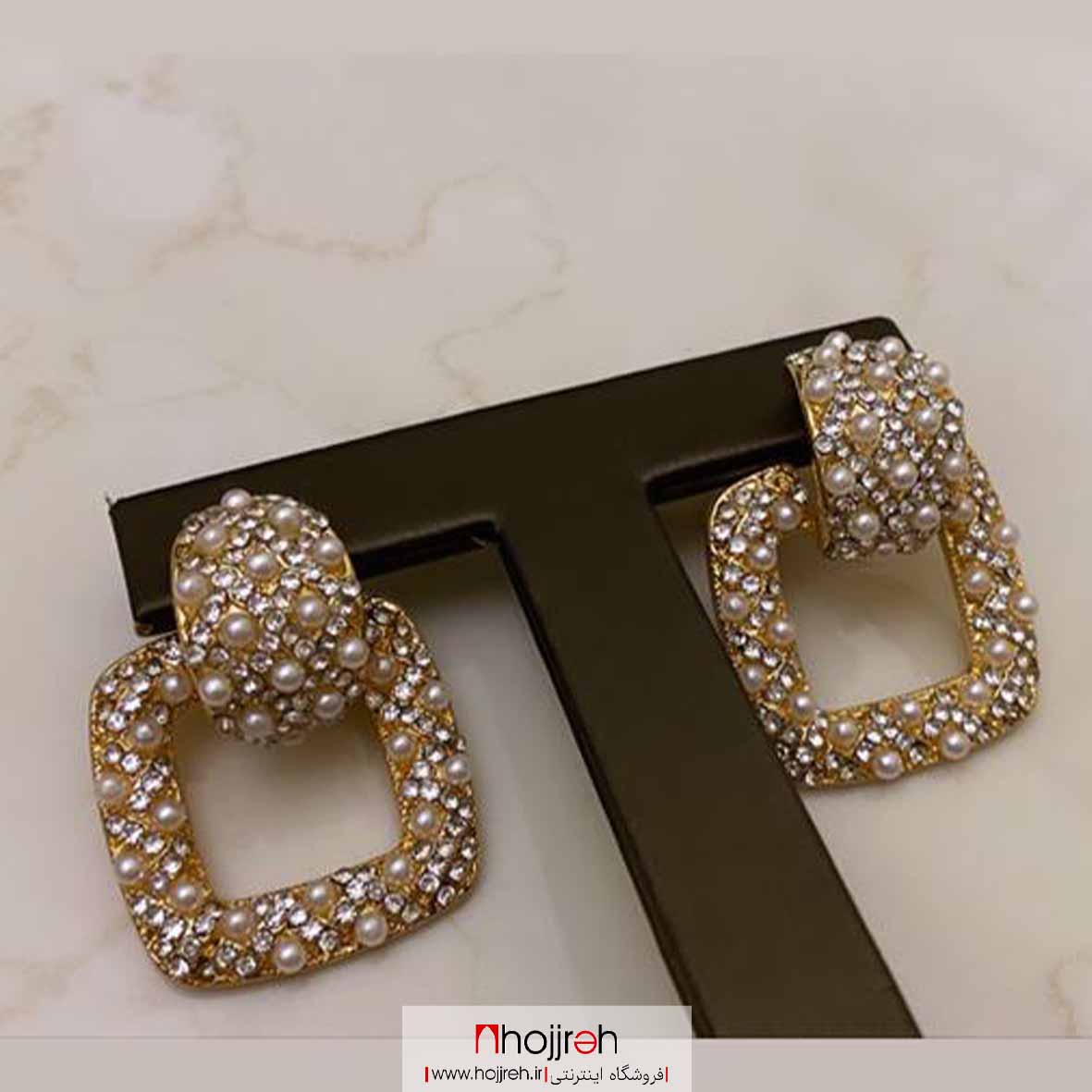 اطلاعات ، قیمت و خرید گوشواره استیل کریستال کد G9