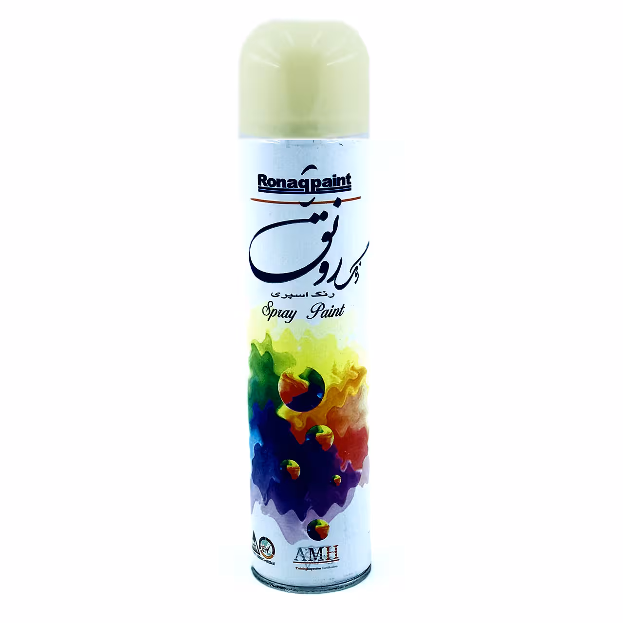 اسپری رنگ کرم رونق مدل P007 حجم 300 میلی لیتر