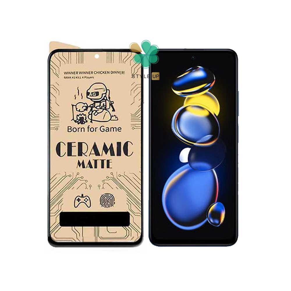 گلس سرامیکی مات گوشی شیائومی Xiaomi Redmi Note 11T Pro Plus
