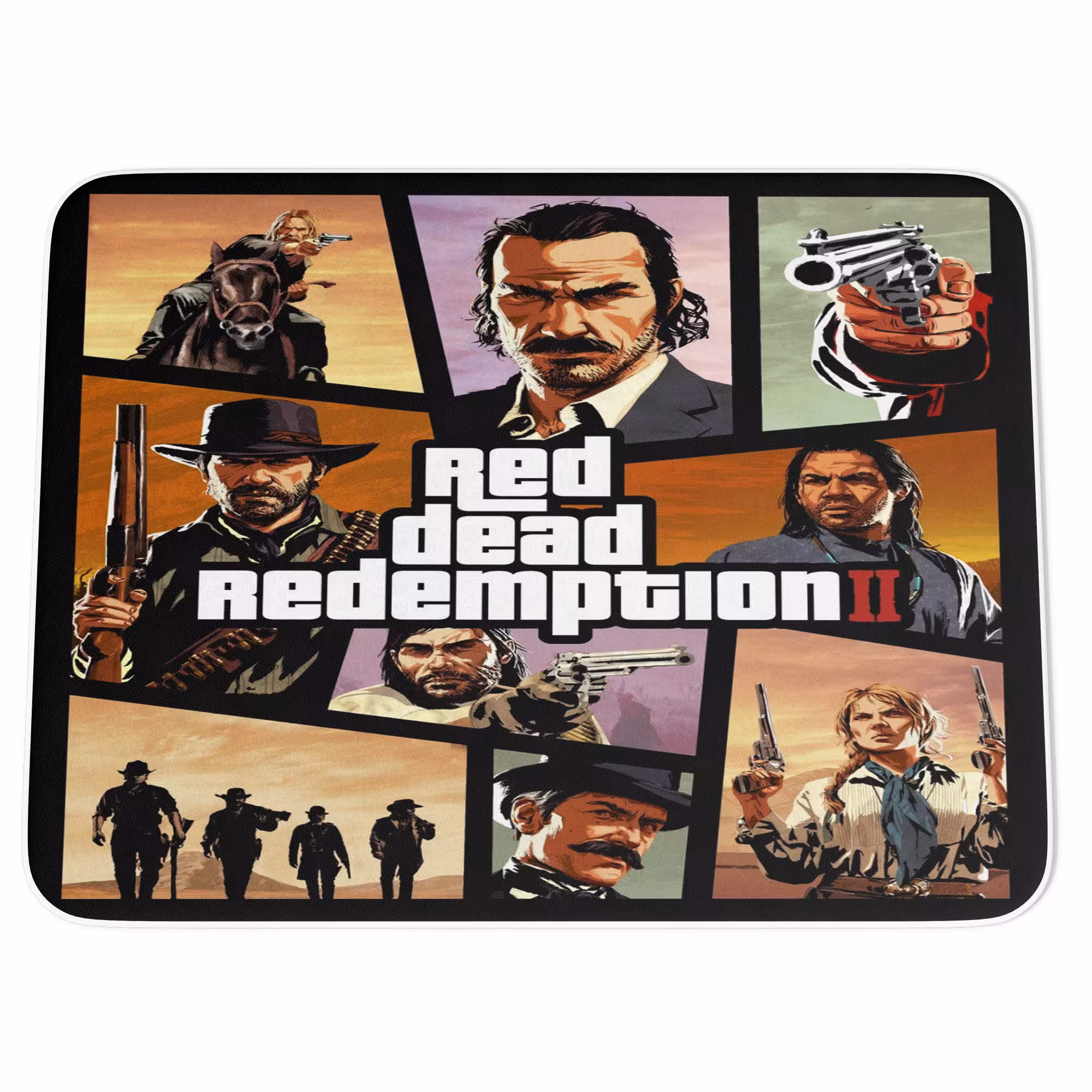 ماوس پد مدل  red dead 2