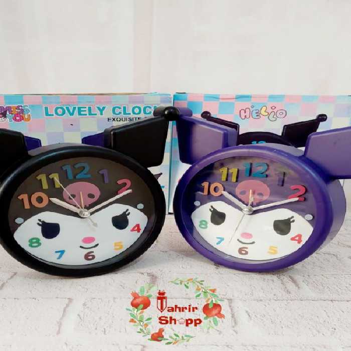 ساعت کرومی گوش دار