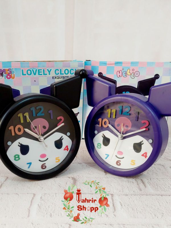 ساعت کرومی گوش دار