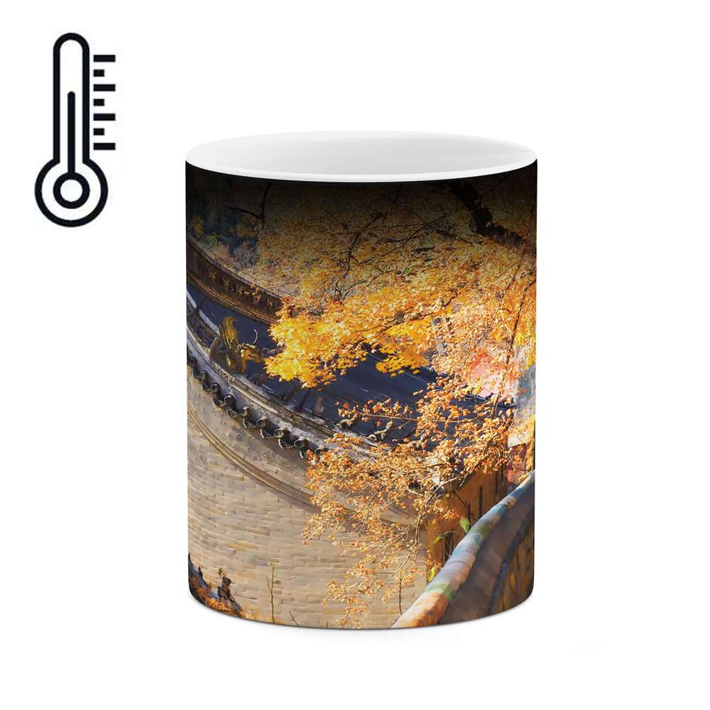 ماگ حرارتی طرح پاییز مدل mgh04620