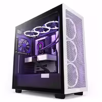 کیس ان زد ایکس تی NZXT H7 Flow Matte White/Black