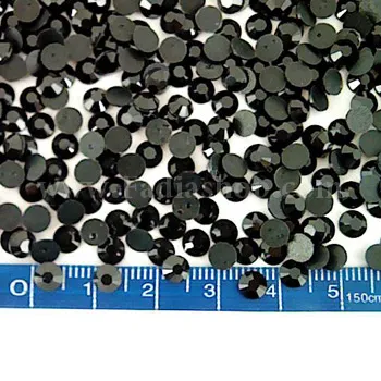 نگین رزین حرارتی 20 مشکی