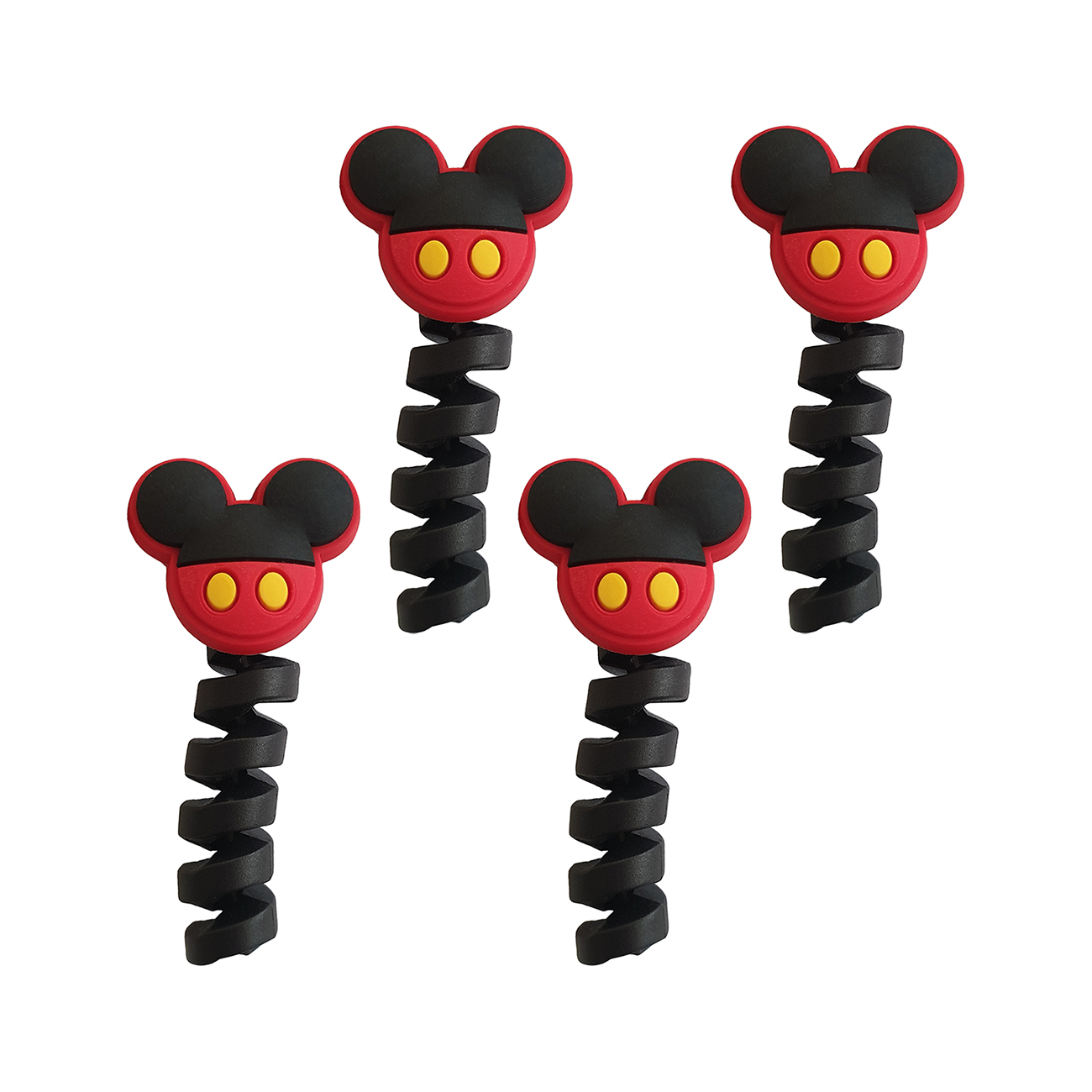 محافظ کابل طرح Mickey Mouse کد 1119 بسته 4 عددی