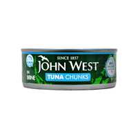 کنسرو ماهی تن در آب نمک 145 گرم جان وست – john west