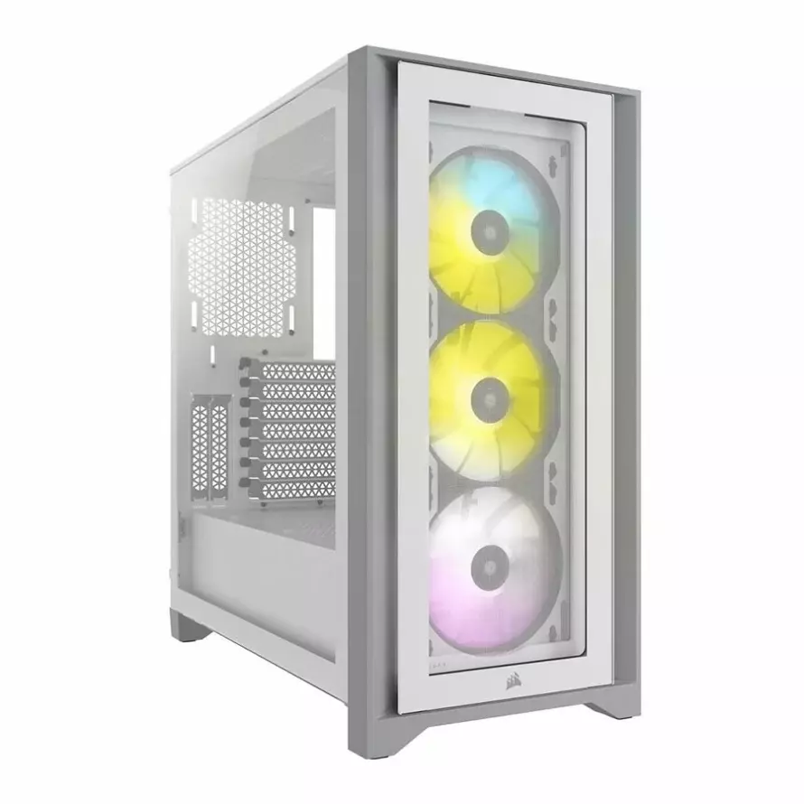 کیس کورسیر iCUE 4000X RGB White
