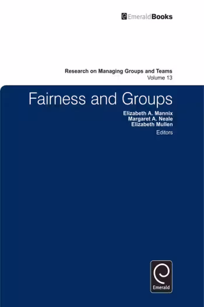 خرید و دانلود نسخه کامل کتاب Fairness and Groups, Volume 13
