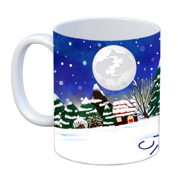 ماگ طرح تولدت مبارک اسفند ماهی جان