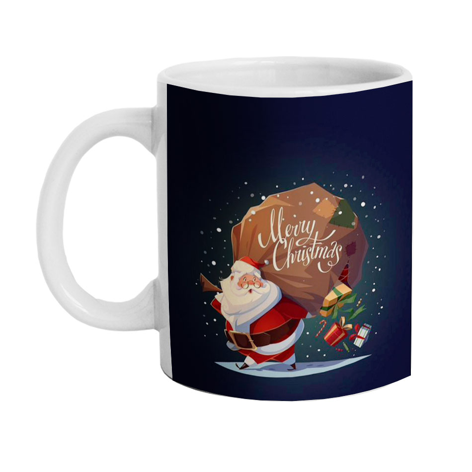 ماگ دارلی طرح کریسمس مدل YaldaN005