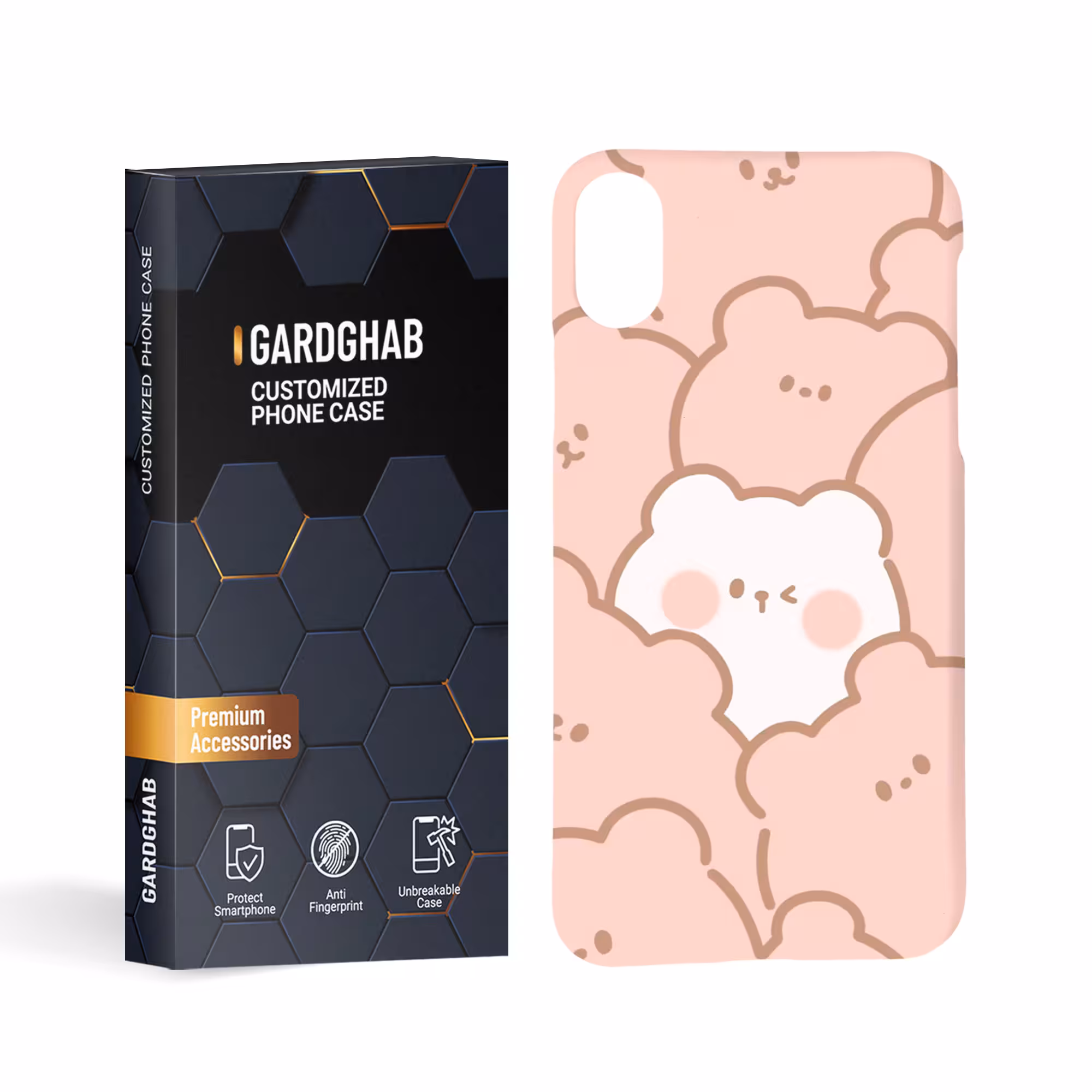 کاور گارد قاب مدل فانتزی مناسب برای گوشی موبایل اپل iphone x xs