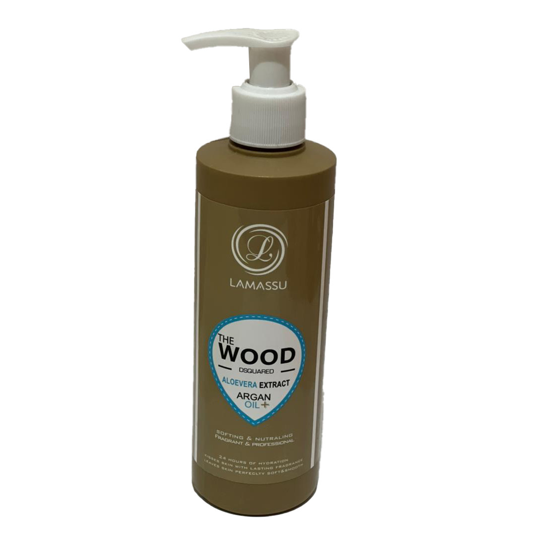 کرم آبرسان لاماسو مدل WOOD حجم 250 میلی لیتر