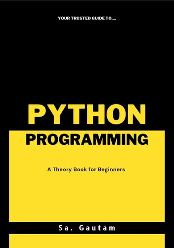 خرید و دانلود نسخه کامل کتاب A Theory Book on Python Programming