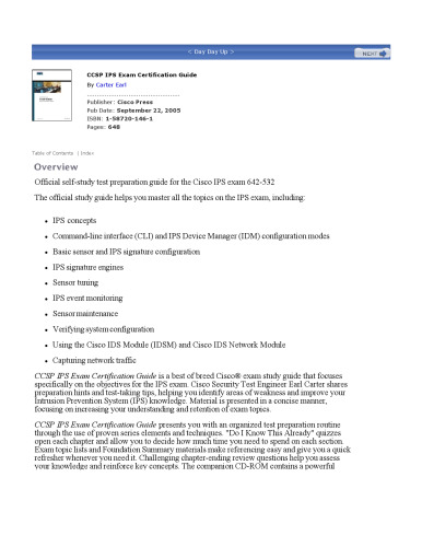 خرید و دانلود نسخه کامل کتاب CCSP IPS Exam Certification Guide