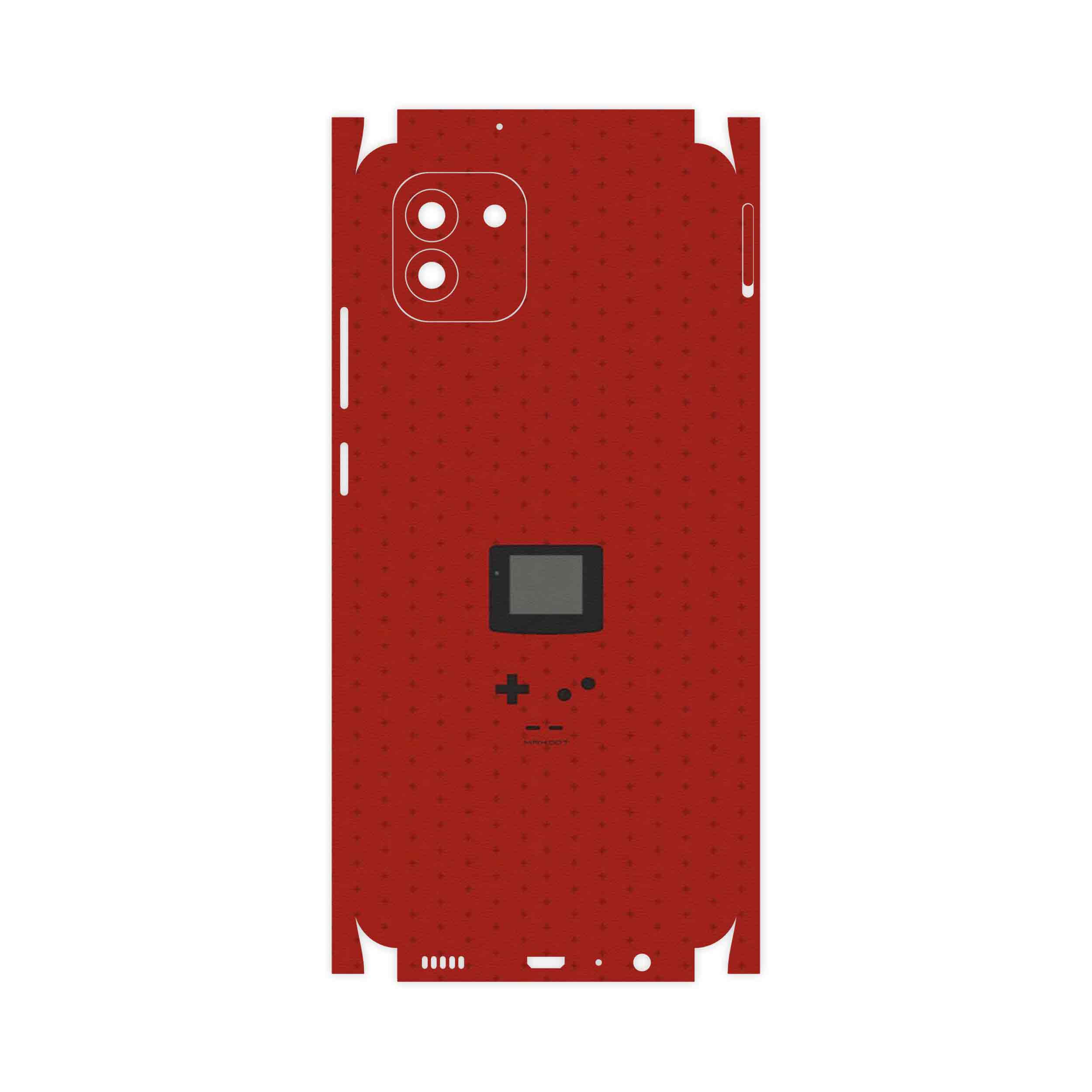 برچسب پوششی ماهوت مدل Minimal GameBoy Icon-FullSkin مناسب برای گوشی موبایل سامسونگ Galaxy A03