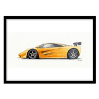 قیمت و خرید تابلو دکوراتیو مدل نقاشی خودرو کلاسیک کد 1414