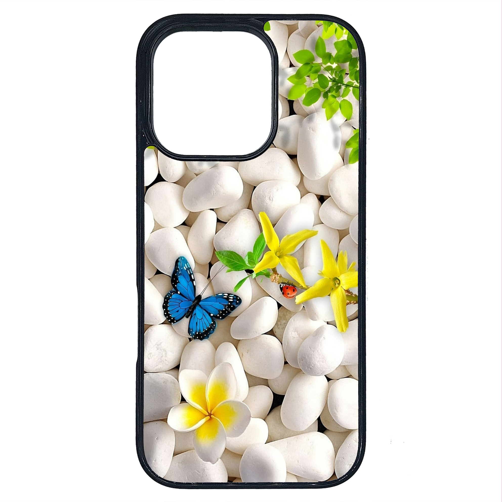 کاور طرح پروانه کد G-168 مناسب برای گوشی موبایل اپل iPhone 16 Pro | دیجی قاب دونی