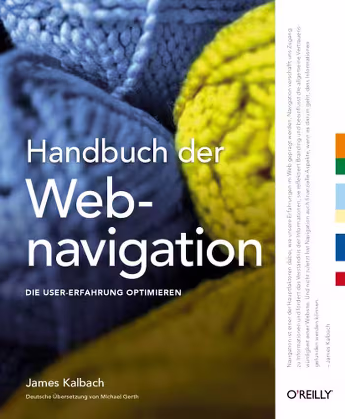 خرید و دانلود نسخه کامل کتاب Handbuch der Webnavigation: Die User-Erfahrung optimieren