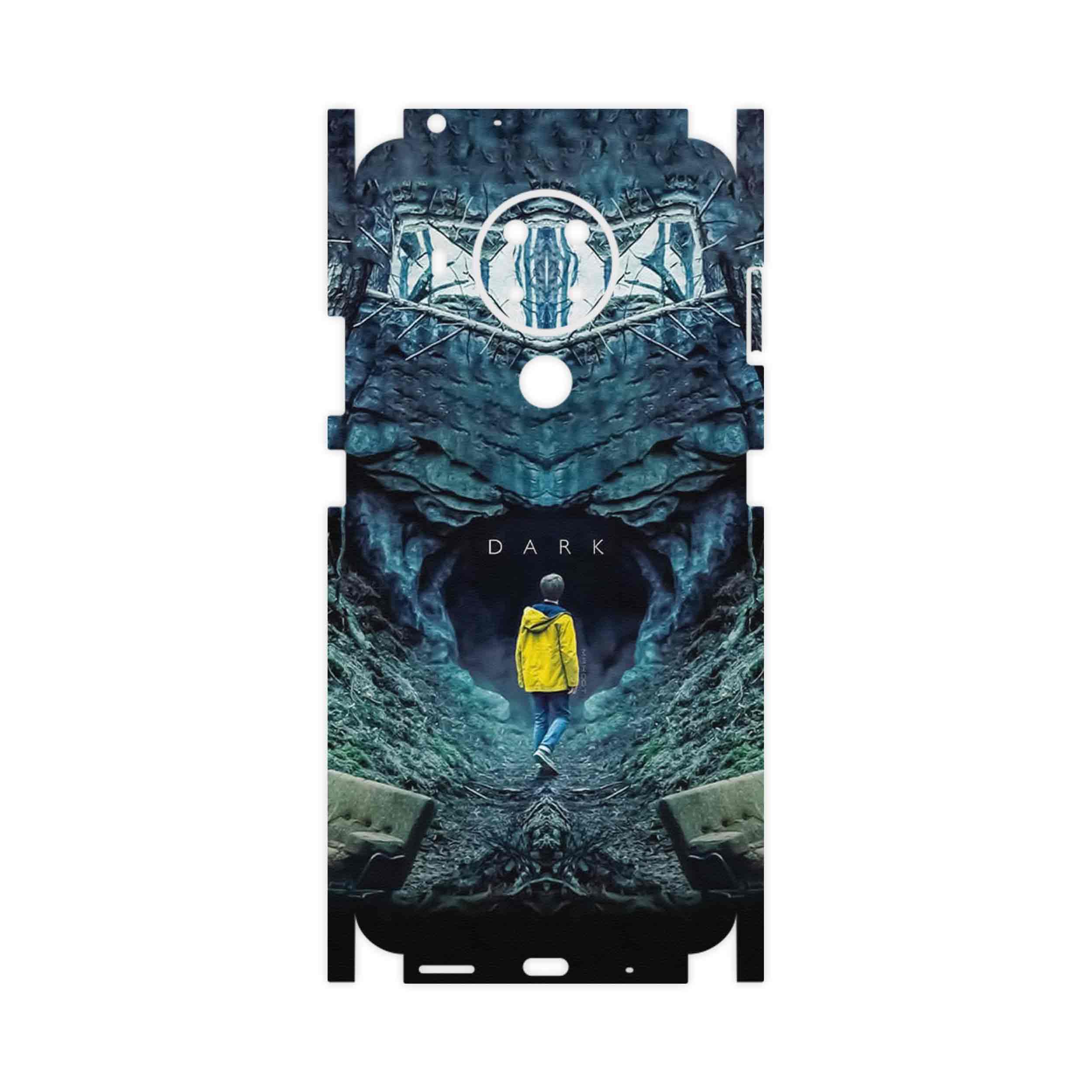 برچسب پوششی ماهوت مدل Dark-FullSkin مناسب برای گوشی موبایل نوکیا 5.4