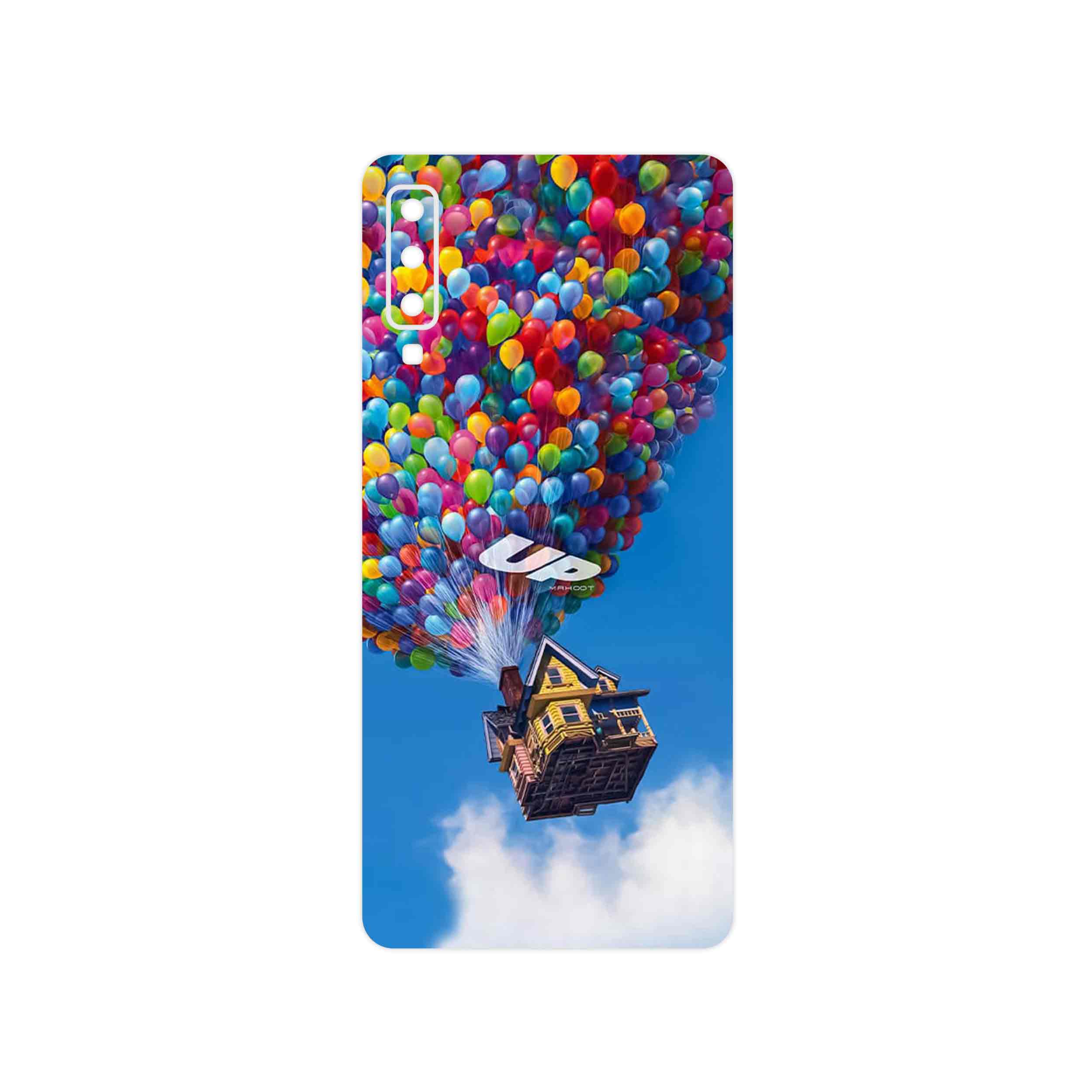 برچسب پوششی ماهوت مدل UP مناسب برای گوشی موبایل سامسونگ Galaxy A7 2018