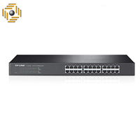 سوییچ 24 پورت مگابیتی و رکمونت تی پی-لینک مدل TL-SF1024