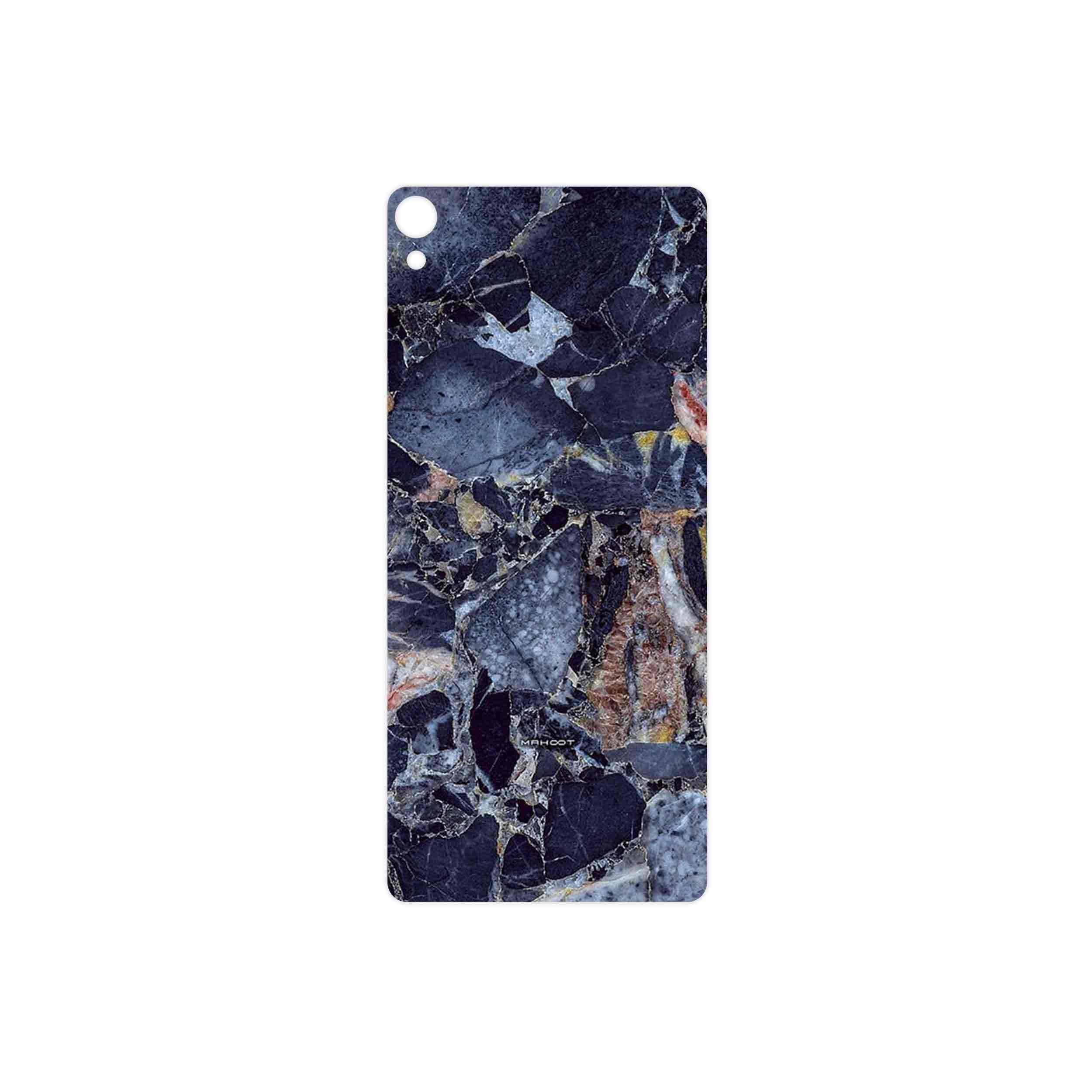 برچسب پوششی ماهوت مدل Broken black marble مناسب برای گوشی موبایل سونی Xperia XA