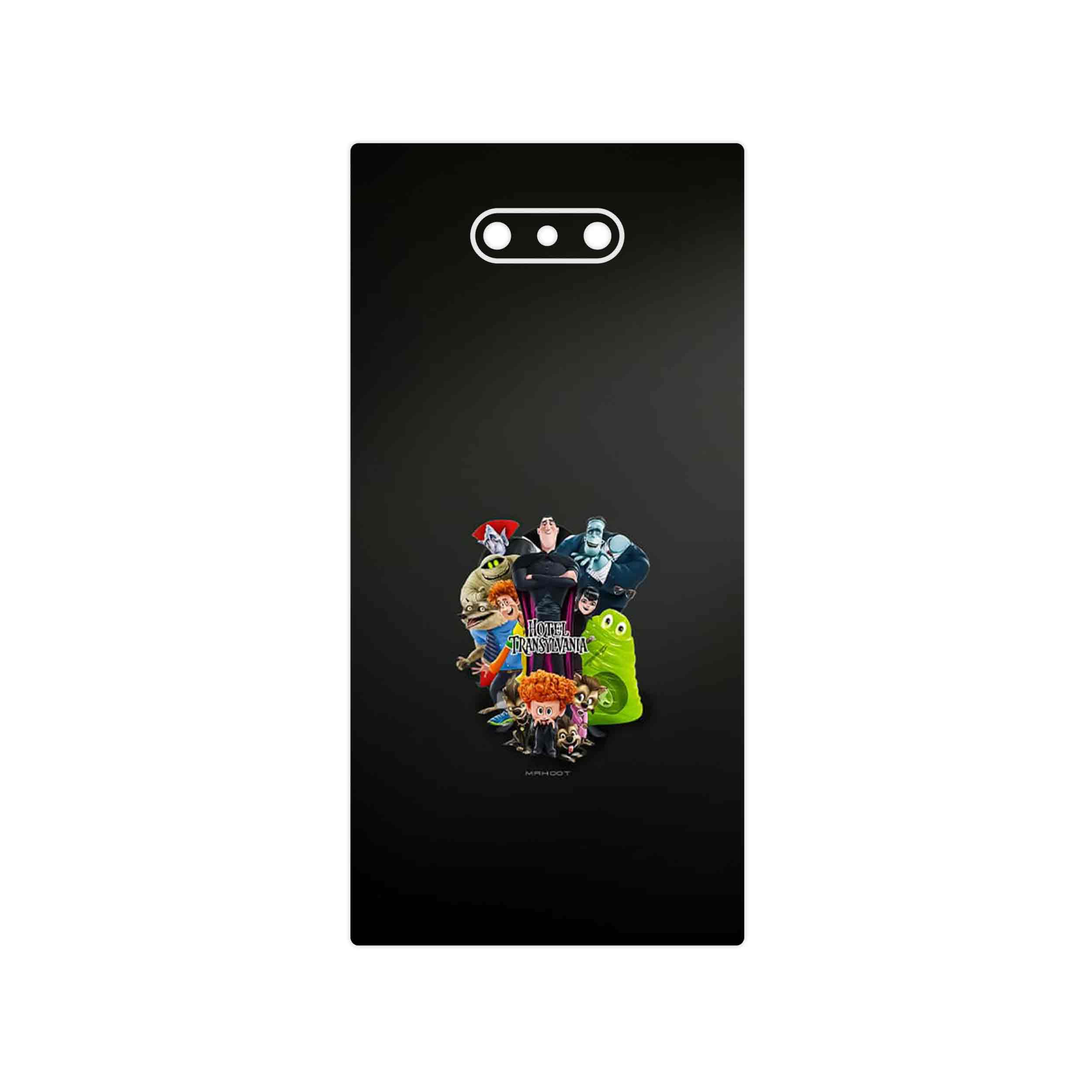 برچسب پوششی ماهوت مدل Hotel Transylvania مناسب برای گوشی موبایل ریزر Phone 2
