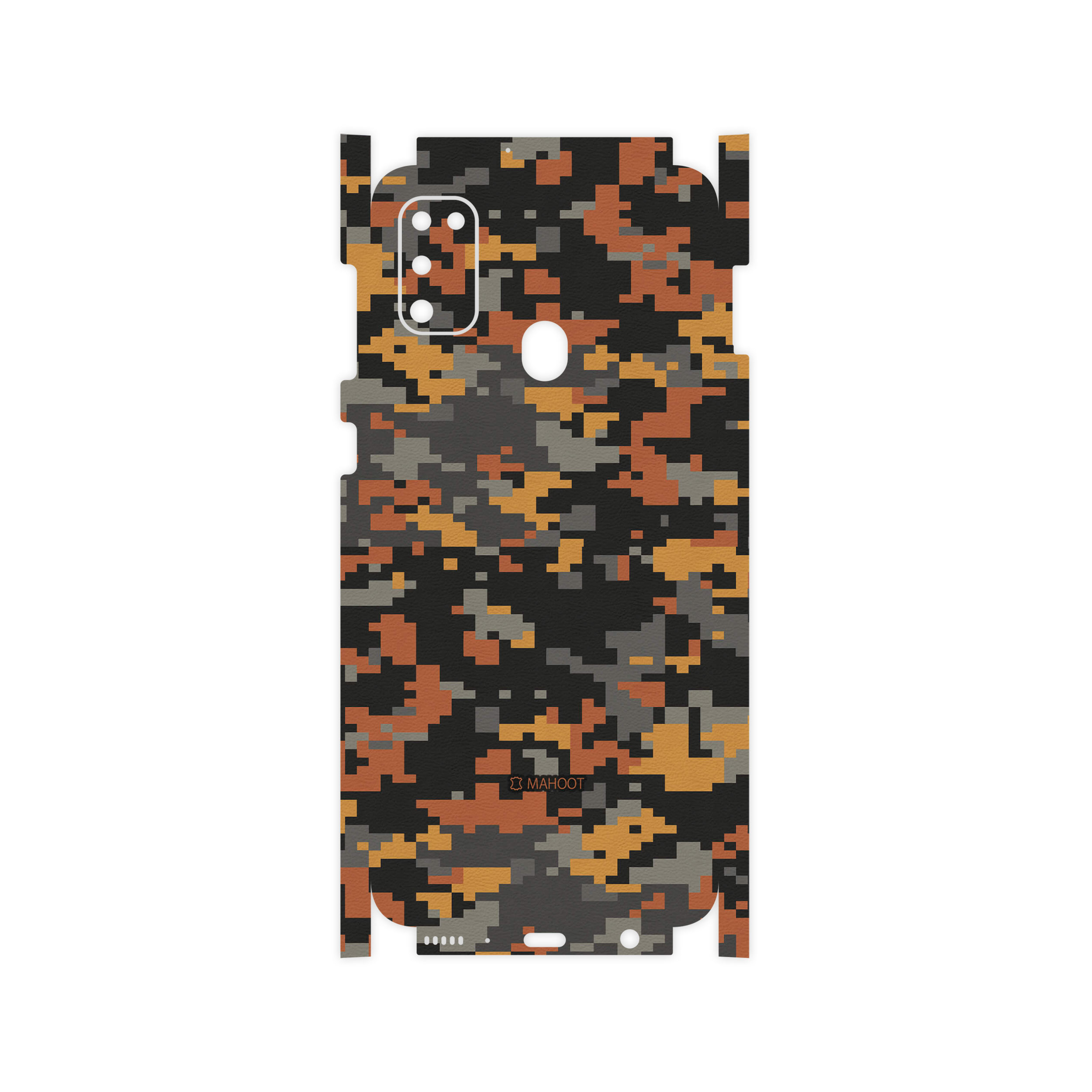برچسب پوششی ماهوت مدل Army-Autumn-pixel-FullSkin مناسب برای گوشی موبایل سامسونگ Galaxy M30s