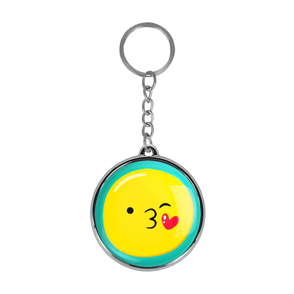 جاکلیدی خندالو طرح ایموجی مدل دوطرفه کد 29942999