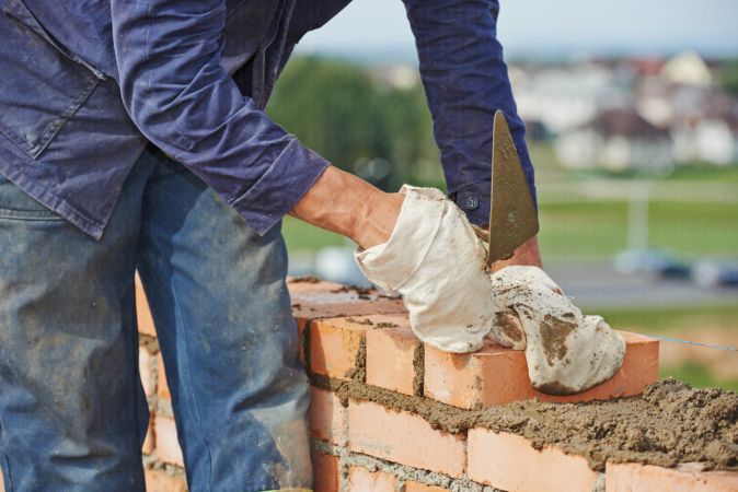 خرید و دانلود عکس Construction mason worker bricklayer کد 13839 | پیک فاکس | Pic Fox