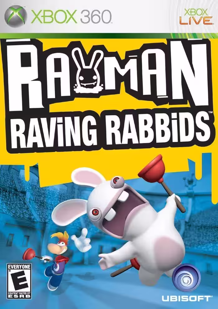 بازی ایکس باکس 360 Rayman raving rabbids