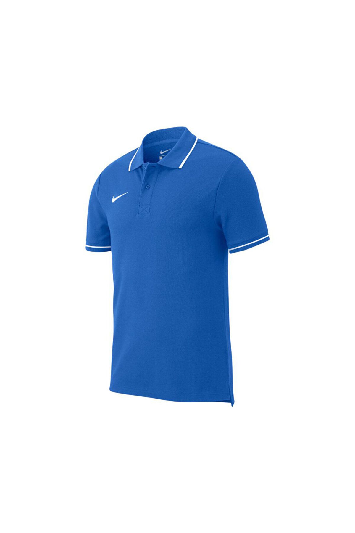 تی شرت آبی دخترانه و پسرانه بچگانه چوگان فوتبال ان Y POLO TM SS 463 Nike