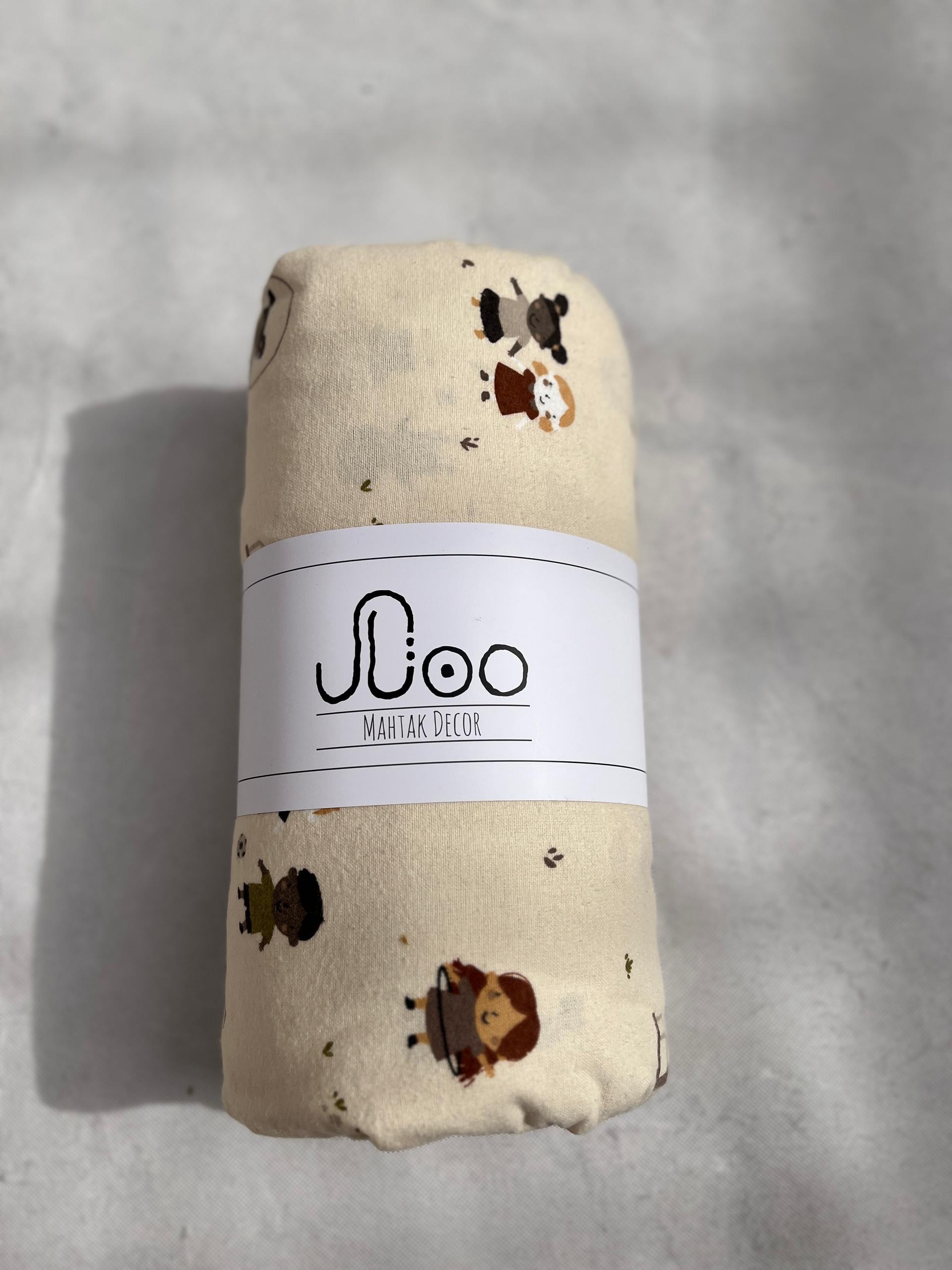 روتختی دونفره سه تکه کدB228 (کاور تشک،دوعدد روبالشتی)