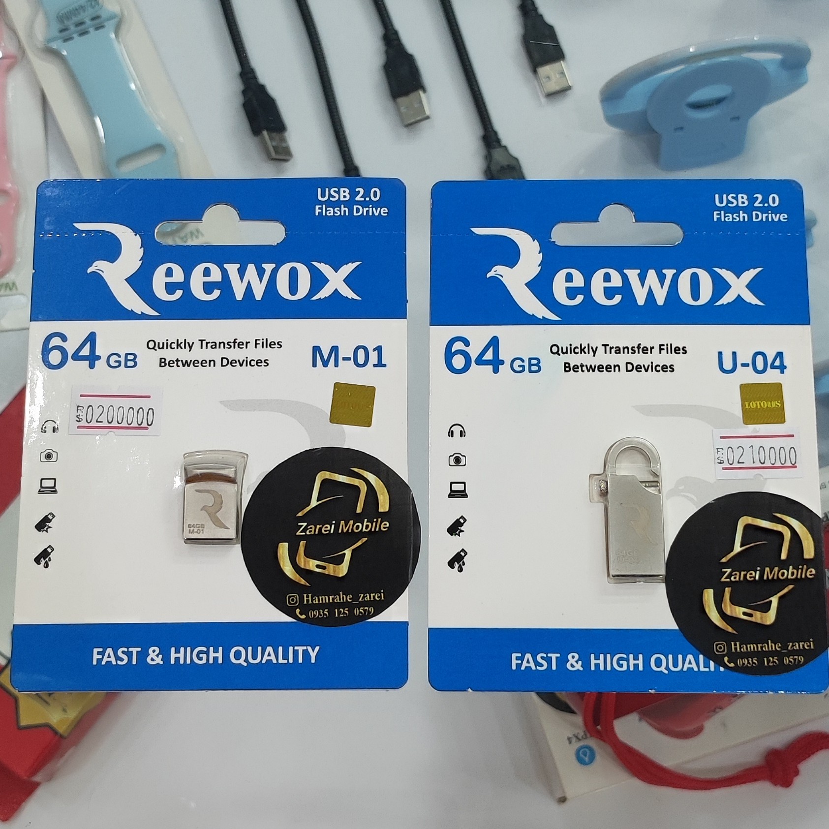 فلش 64گیگ USB سرعت بالا و دارای گارانتی مادام العمر در جا تعویض