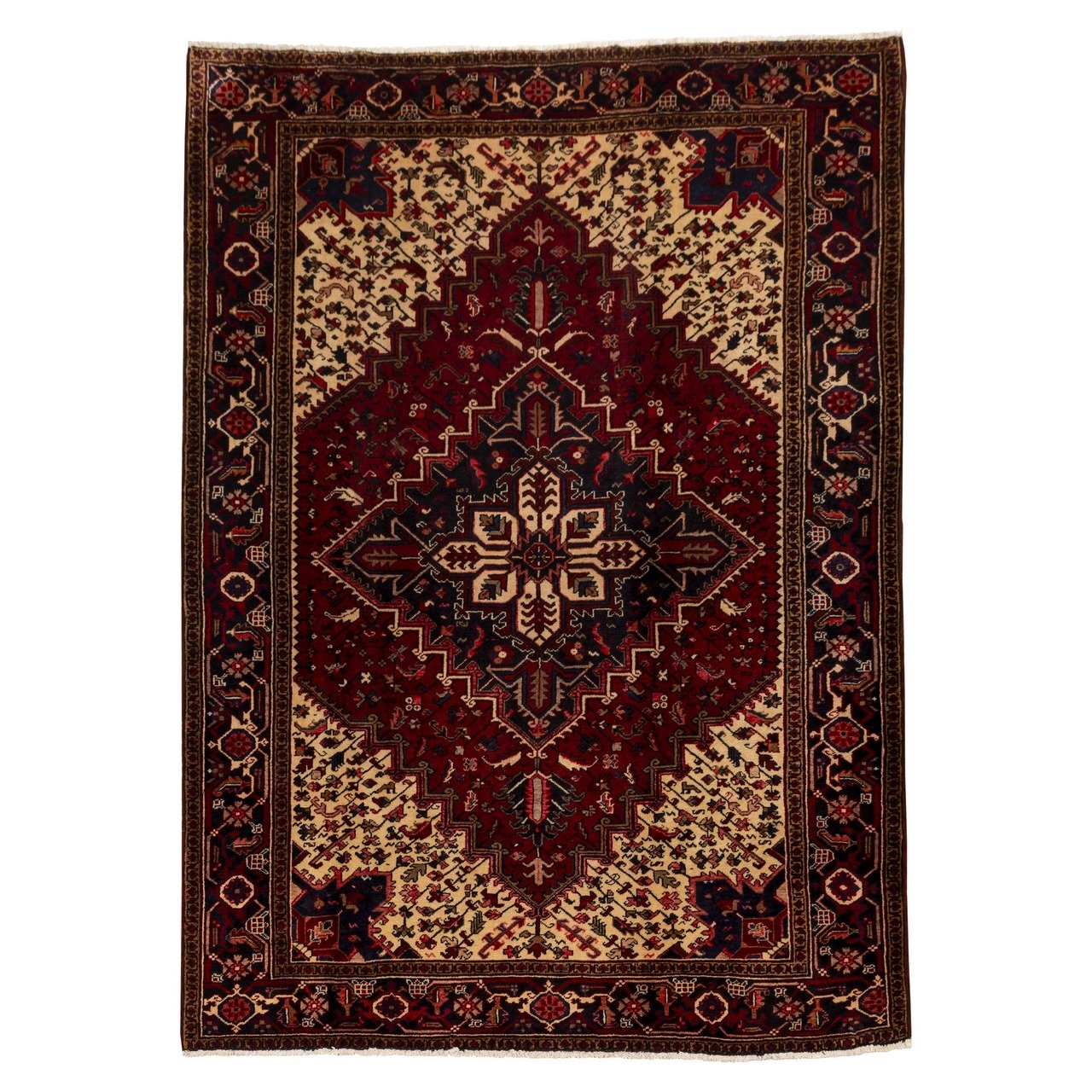 فرش قدیمی دستباف شش متری سی پرشیا کد 123155