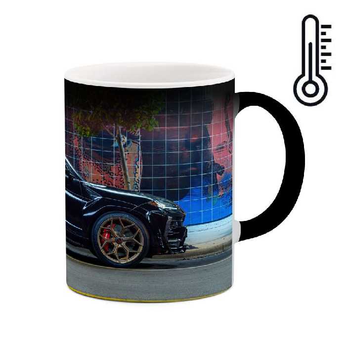 ماگ حرارتی طرح لامبورگینی  مدل mgph15505