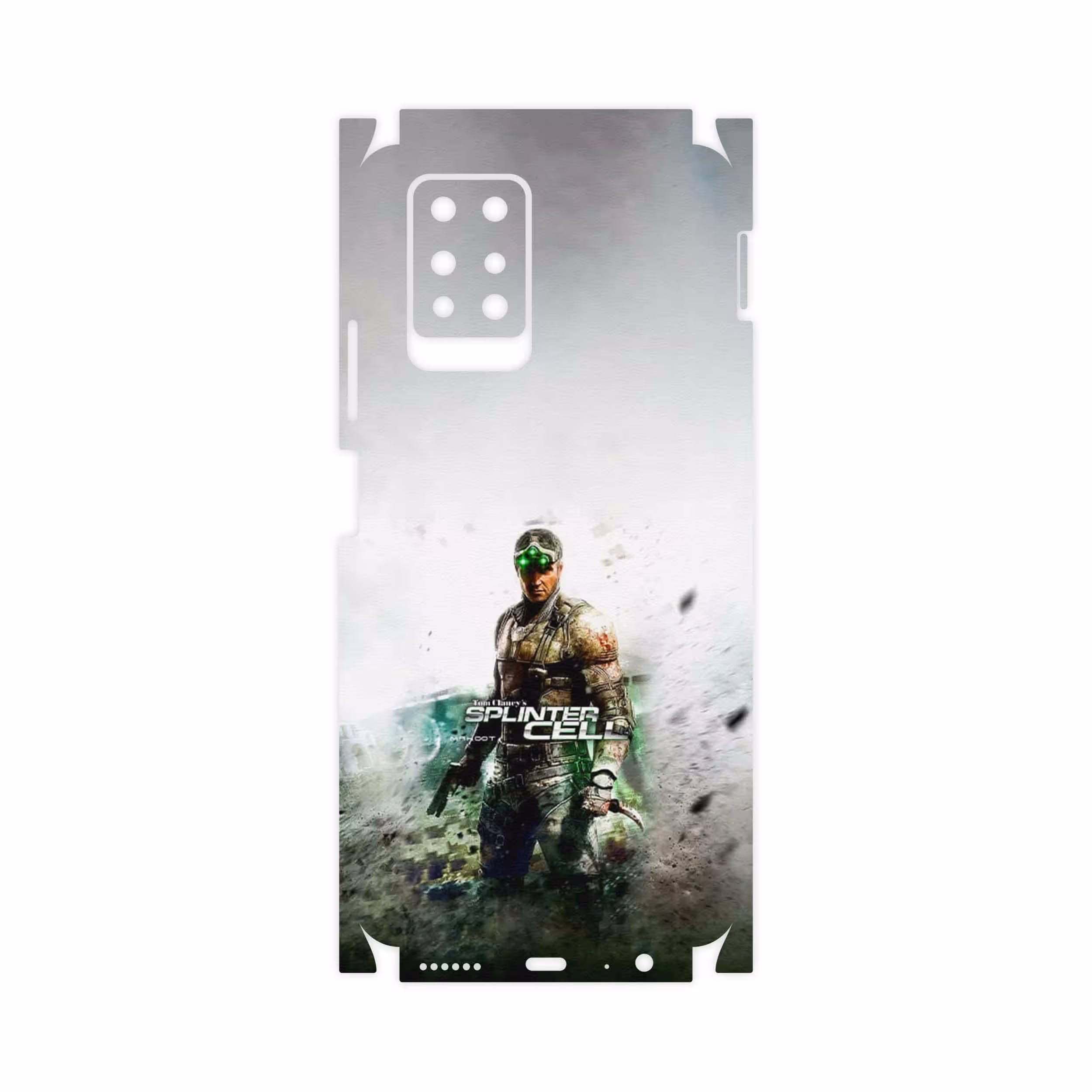 برچسب پوششی ماهوت مدل splintercell Game Series-FullSkin مناسب برای گوشی موبایل اینفینیکس Note 10 Pro