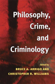 خرید و دانلود نسخه کامل کتاب Philosophy, Crime, and Criminology - Pdf