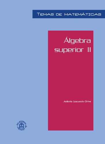 خرید و دانلود نسخه کامل کتاب Algebra Superior II